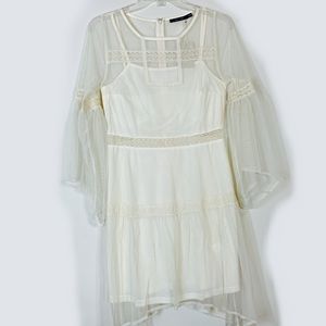 NEW Doe & Rae Ivory Cream Lace Dress